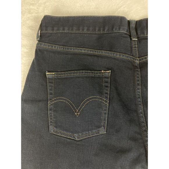 Levi's 538 Straight Denim Jeans Mens‎ Blue Dark Wash Size 34x32 (34x29 Measured) - Picture 15 of 16
